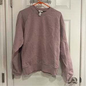 H&M Dusty Pink‎ Crewneck Thick Sweater